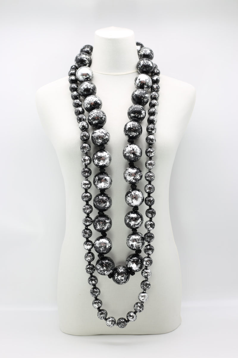 Round Beads Necklace Set - Hand gilded - Jianhui London