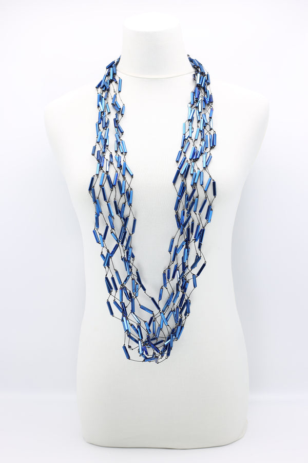 Crystal Tubes Necklaces - Jianhui London