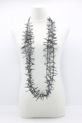 3 Strand Birds Nest Necklace - Hand-painted - Jianhui London