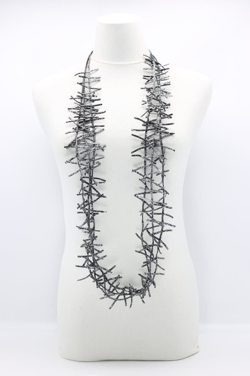 3 Strand Birds Nest Necklace - Hand-painted - Jianhui London