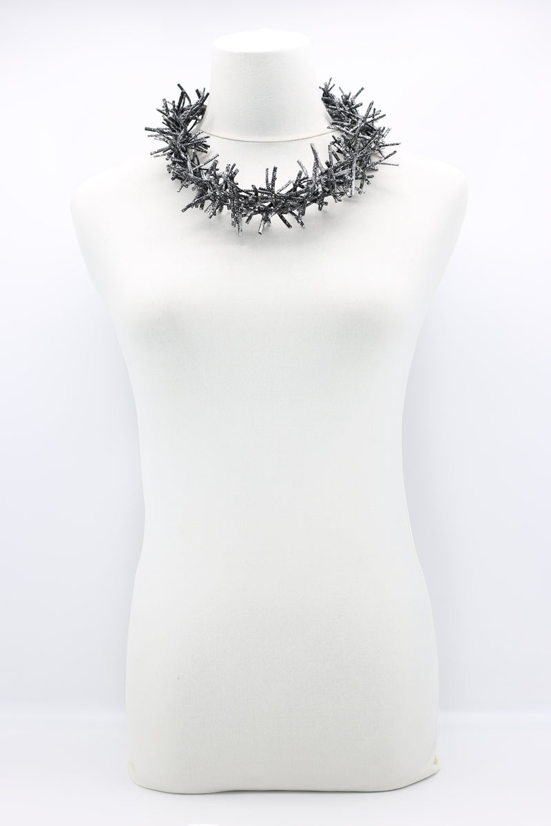 3 Strand Birds Nest Necklace - Hand-painted - Jianhui London