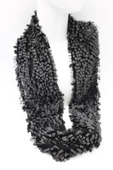 Rubber Loop Infinity Scarf - Jianhui London