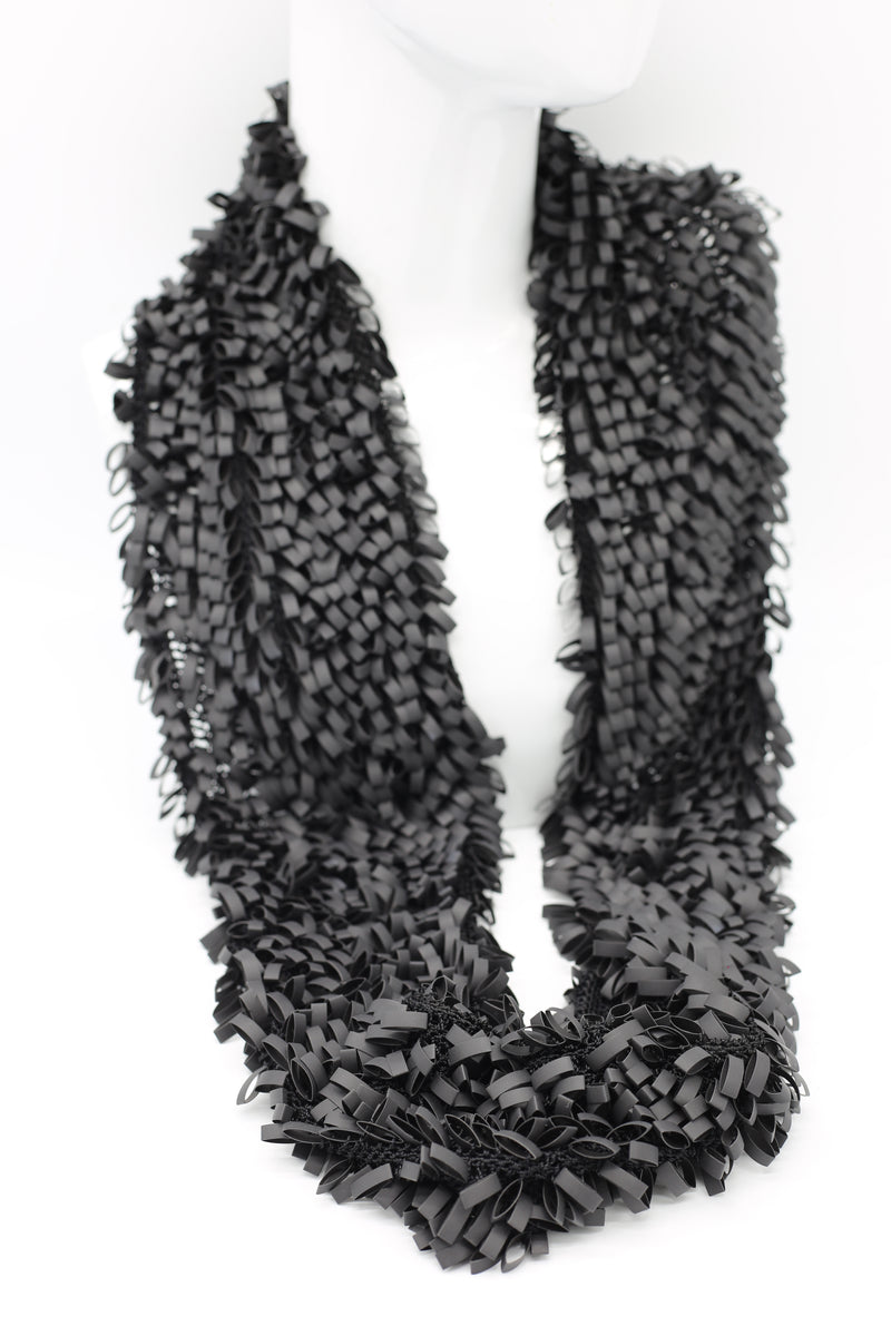 Rubber Loop Infinity Scarf - Jianhui London