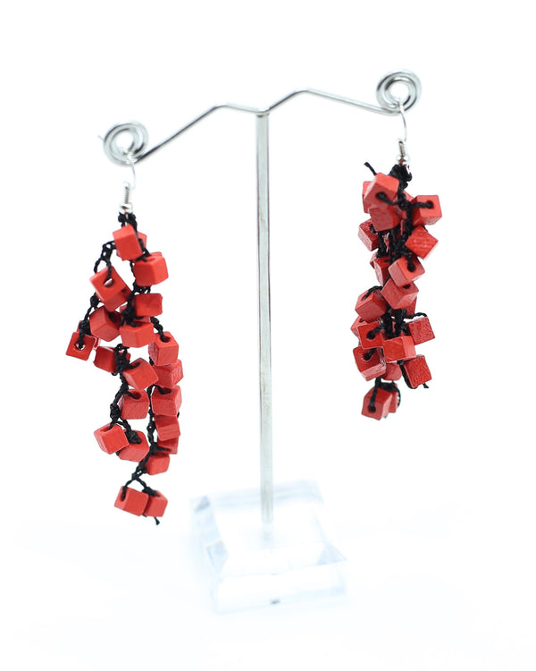 Beth Fire Cracker Earrings - Jianhui London