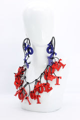 Vote - short - Fish Bone - Red - Jianhui London