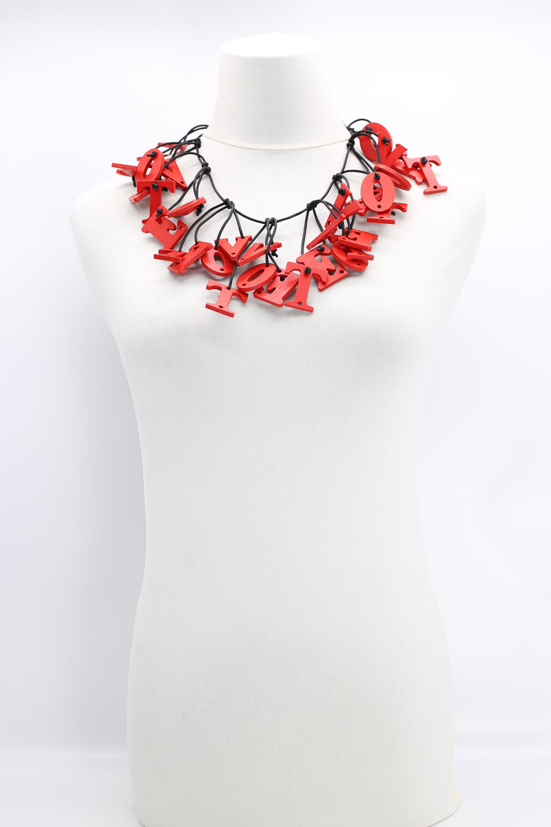 Vote - Fish Bone - Red 2 - Jianhui London