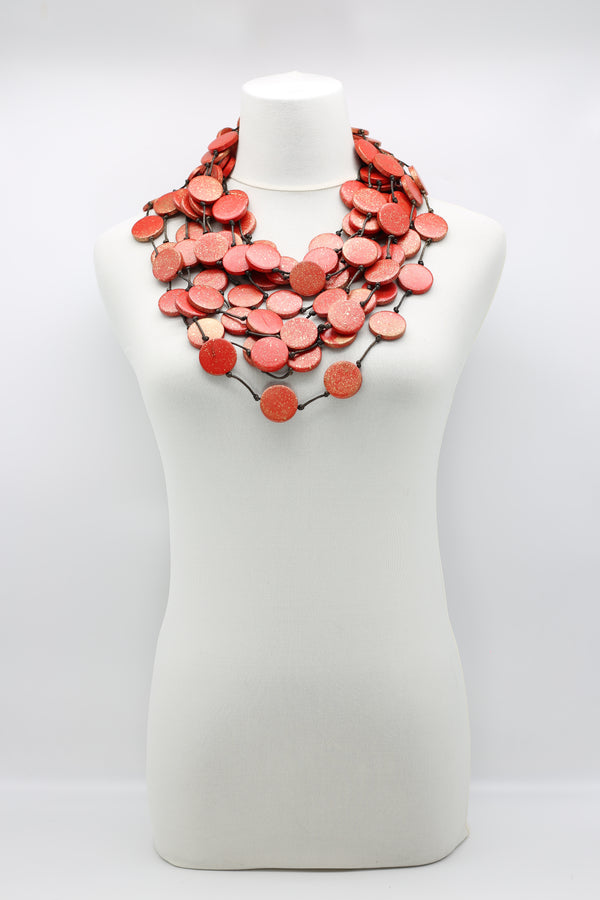 Coin Necklaces - Hand-painted - Large - Jianhui London