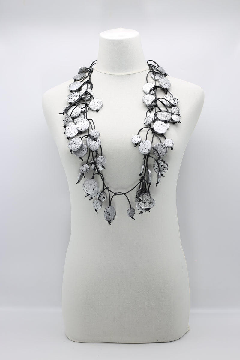 Coin Tree Necklace - Hand-painted - Long - Jianhui London