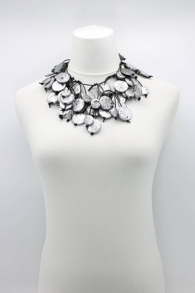 Coin Tree Necklace - Hand-painted - Long - Jianhui London