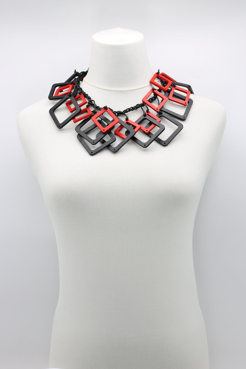 Geometric Necklace - Duo - Short - Jianhui London