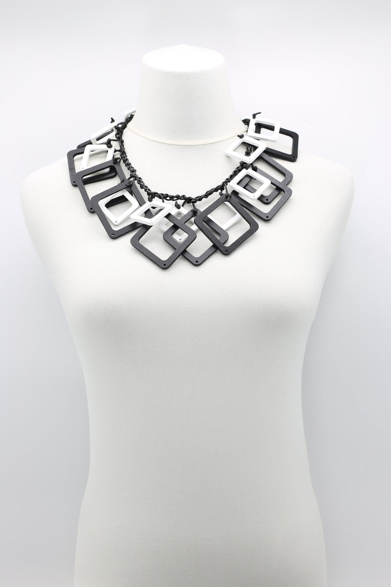 Geometric Necklace - Duo - Short - Jianhui London