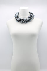 Faux Pearls on Rubber Necklaces - Jianhui London