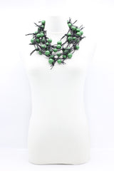 Round Beads Necklaces Set - Spring Green - Jianhui London