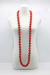 Round Beads Necklace - Hand-painted - Jianhui London