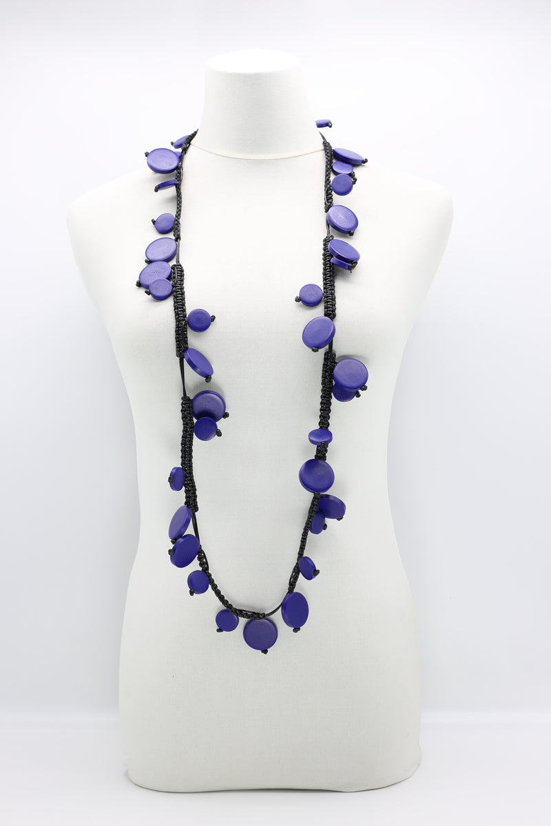 Coins on Cord & Berry Necklaces Set - Jianhui London