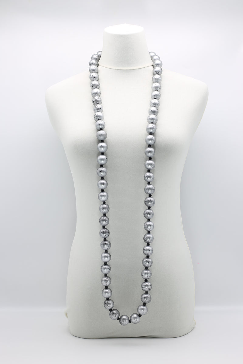 Round Beads Necklace - Hand-painted - Jianhui London
