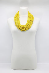 Next Pashmina & Round Beads Necklaces Set - Jianhui London