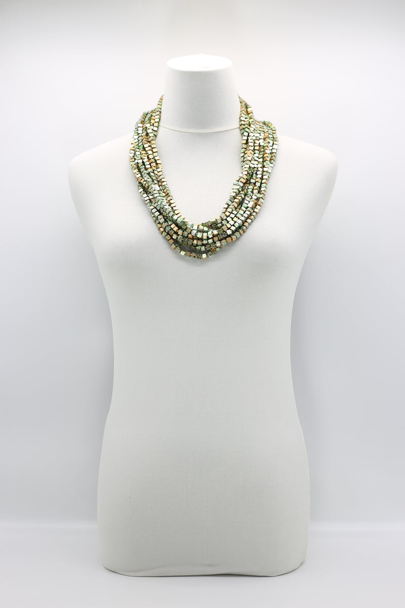 Next Pashmina Necklaces - Hand-gilded - 5-strand - Jianhui London