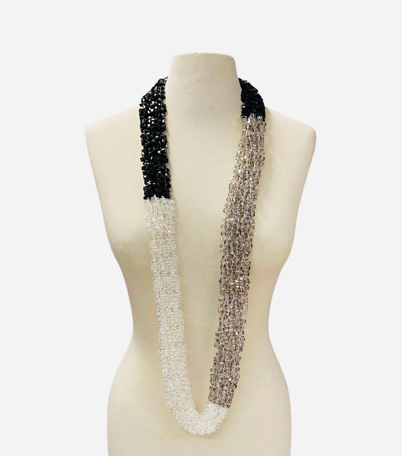 Hand-crocheted Fishnet Crystal Snoods - Jianhui London