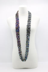 Hand-crocheted Fishnet Crystal Snoods - Jianhui London