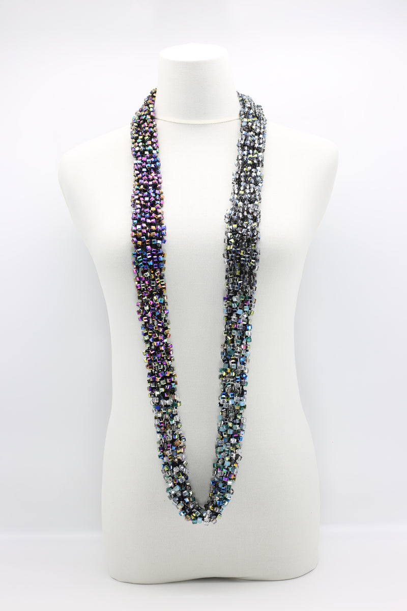 Hand-crocheted Fishnet Crystal Snoods - Jianhui London