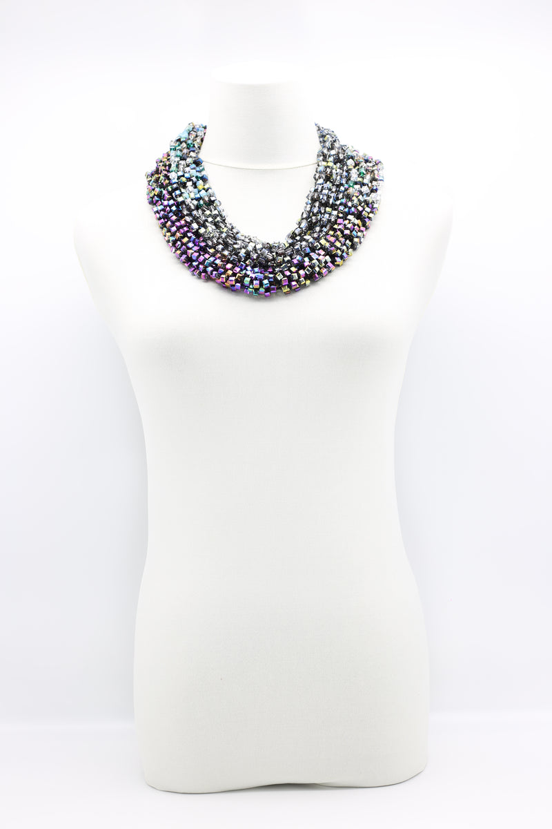 Hand-crocheted Fishnet Crystal Snoods - Jianhui London