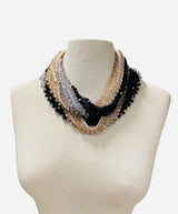 Crystal Infinity Scarf - Jianhui London