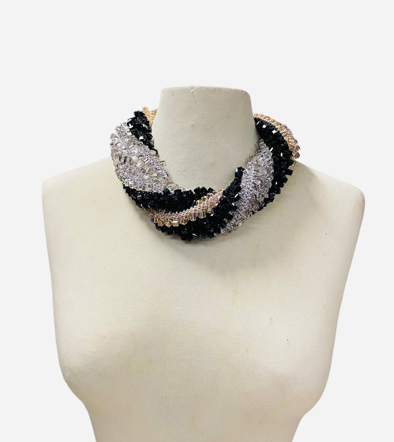 Crystal Infinity Scarf - Jianhui London