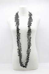 Hand-crocheted Crystal Beads and Rubber Necklaces - Jianhui London