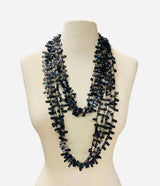 Hand-crocheted Crystal Beads and Rubber Necklaces - Jianhui London