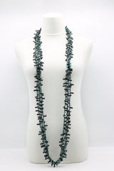 Hand-crocheted Crystal Beads and Rubber Necklaces - Jianhui London