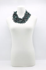 Hand-crocheted Crystal Beads and Rubber Necklaces - Jianhui London