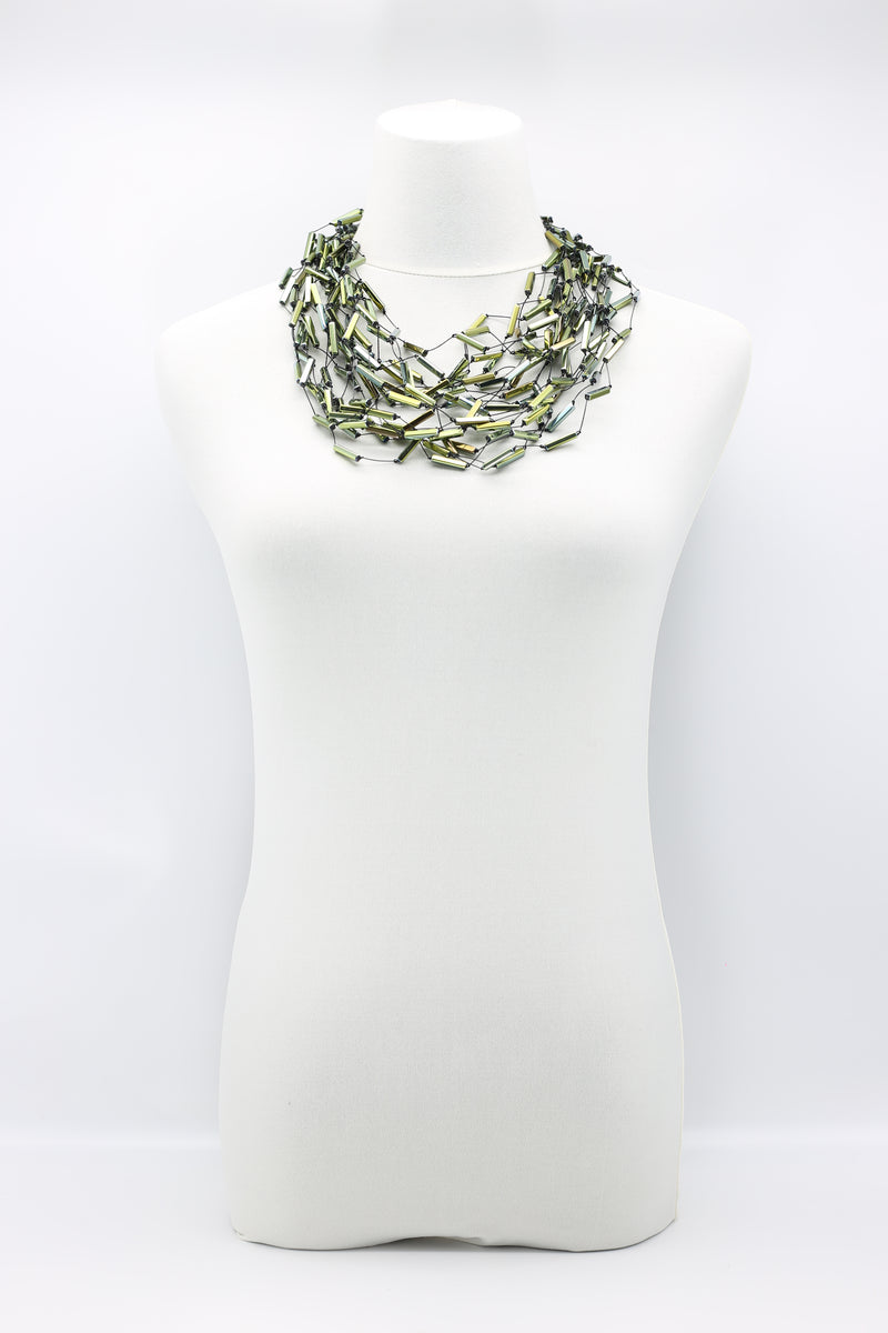 Crystal Tubes Necklaces - Jianhui London