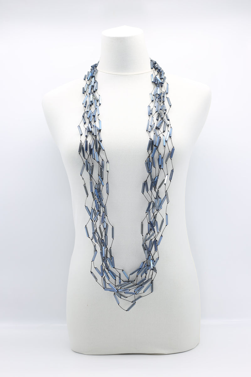 Crystal Tubes Necklaces - Jianhui London