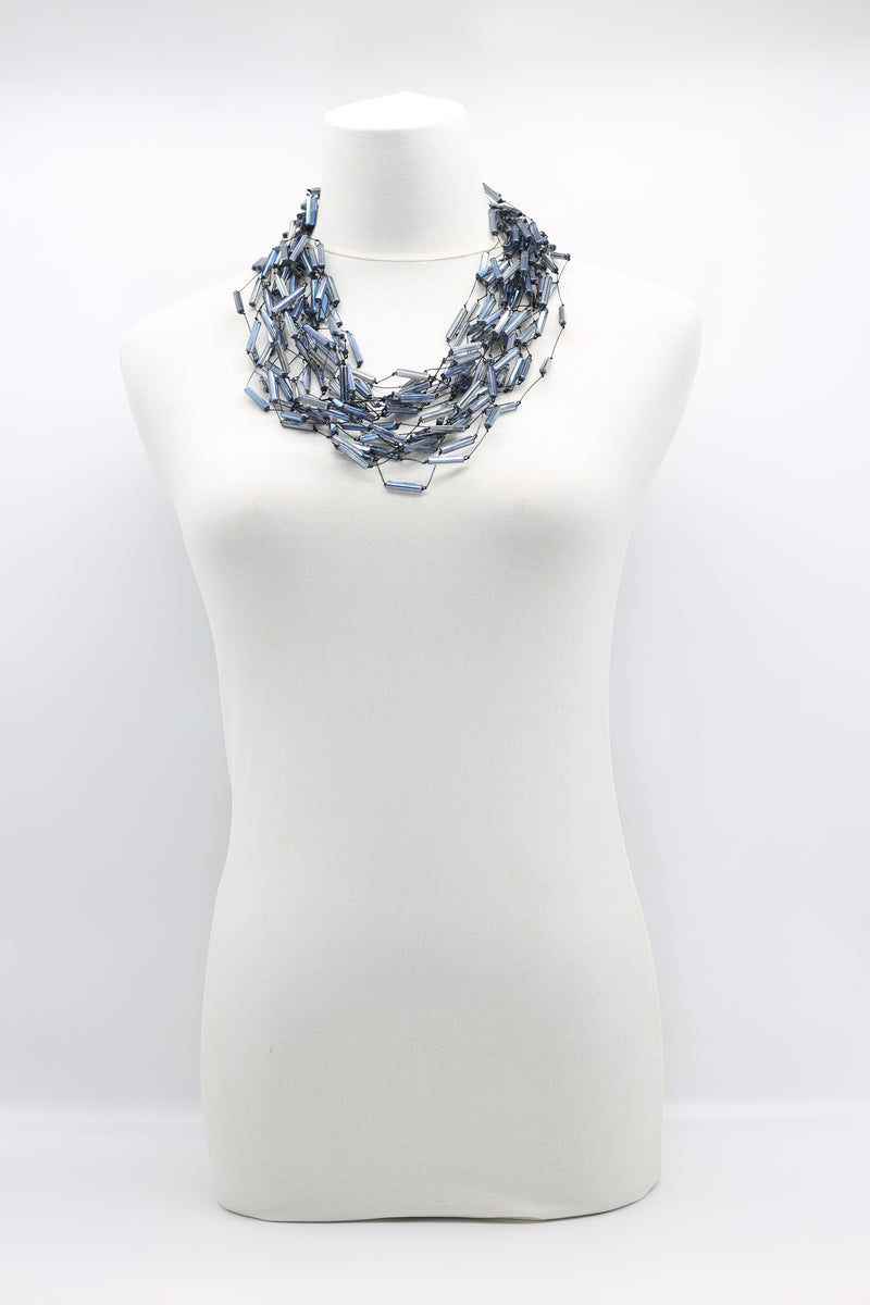 Crystal Tubes Necklaces - Jianhui London