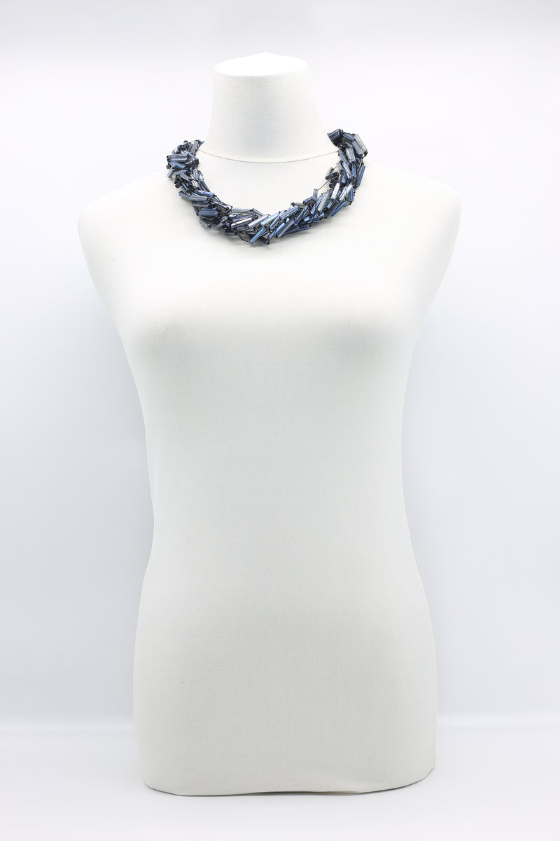Crystal Tubes Necklaces - Jianhui London