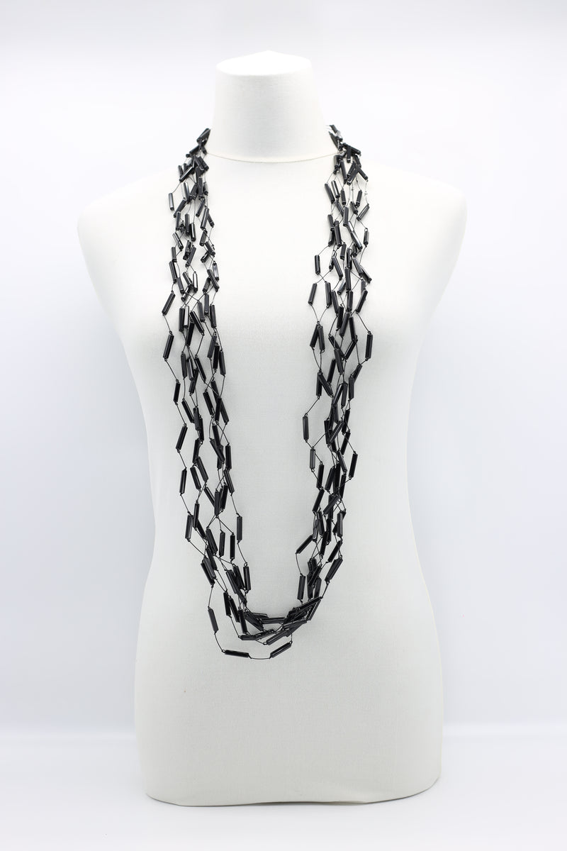 Crystal Tubes Necklaces - Jianhui London