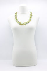 Crystal Tube Triangular Lariat Necklaces - Jianhui London
