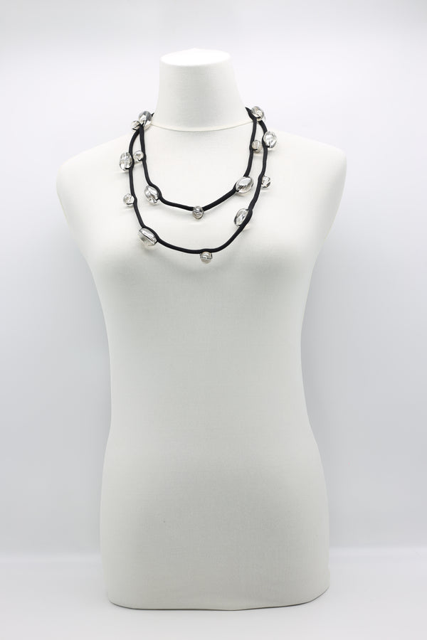 Crystal Eggs Necklaces - Single Strand - Jianhui London