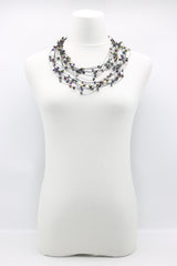 10-stand Crystal Knotted Necklaces - Jianhui London