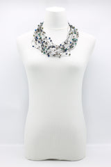 10-stand Crystal Knotted Necklaces - Jianhui London