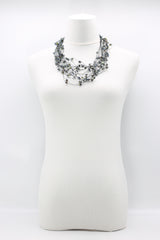 10-stand Crystal Knotted Necklaces - Jianhui London