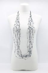 10-stand Crystal Knotted Necklaces - Jianhui London