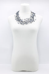 10-stand Crystal Knotted Necklaces - Jianhui London