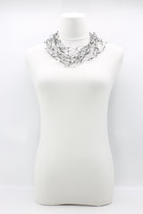 10-stand Crystal Knotted Necklaces - Jianhui London