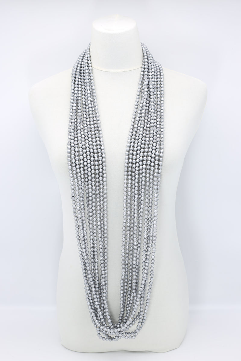 10-strand UFO beads necklace - Jianhui London