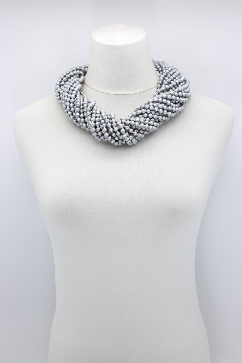 10-strand UFO beads necklace - Jianhui London