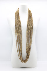 10-strand UFO beads necklace - Jianhui London
