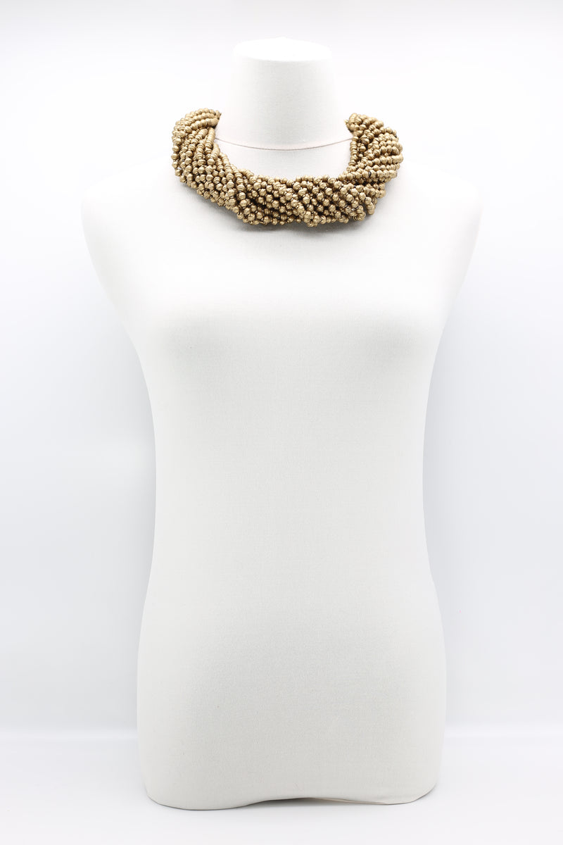10-strand UFO beads necklace - Jianhui London