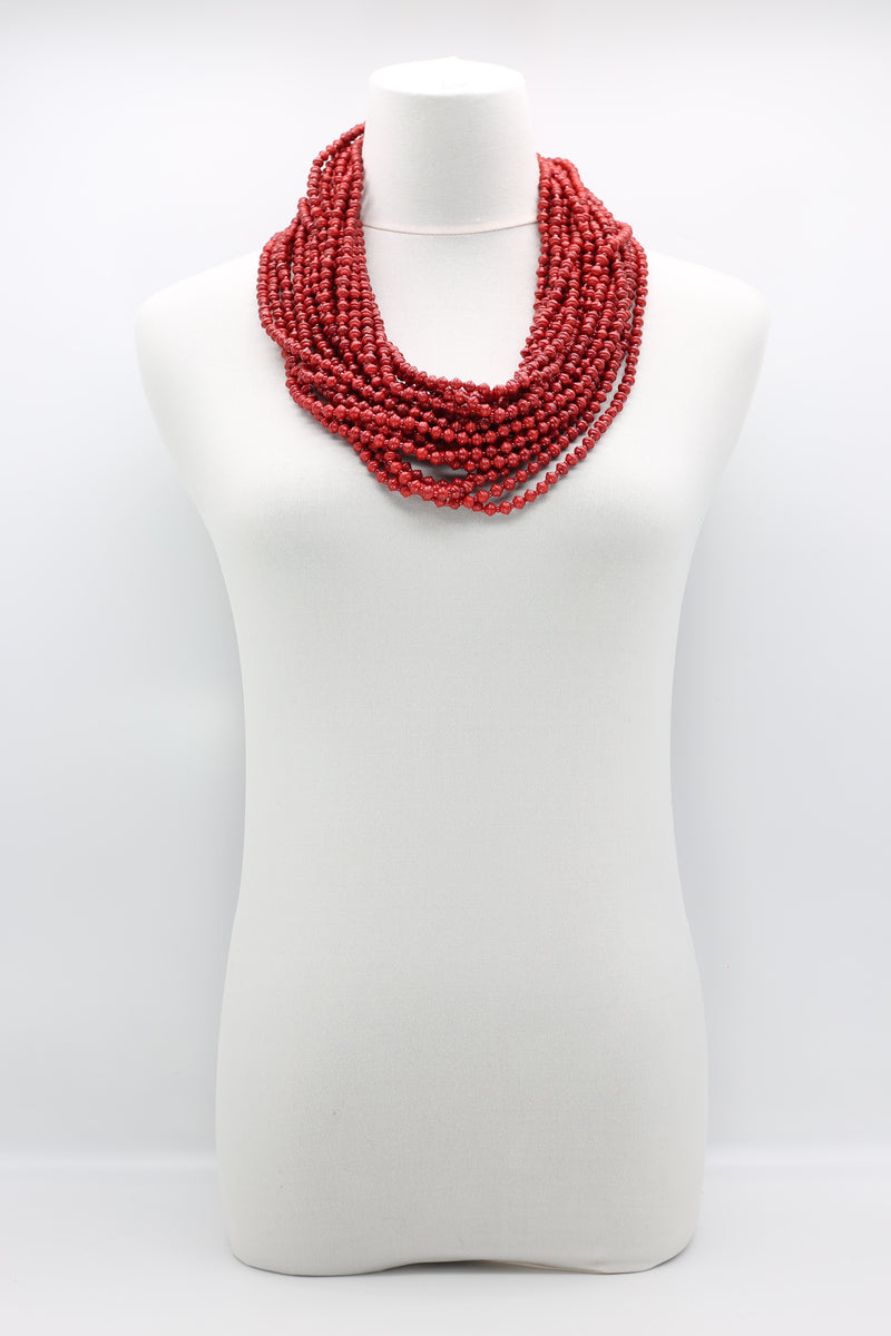 10-strand UFO beads necklace - Jianhui London